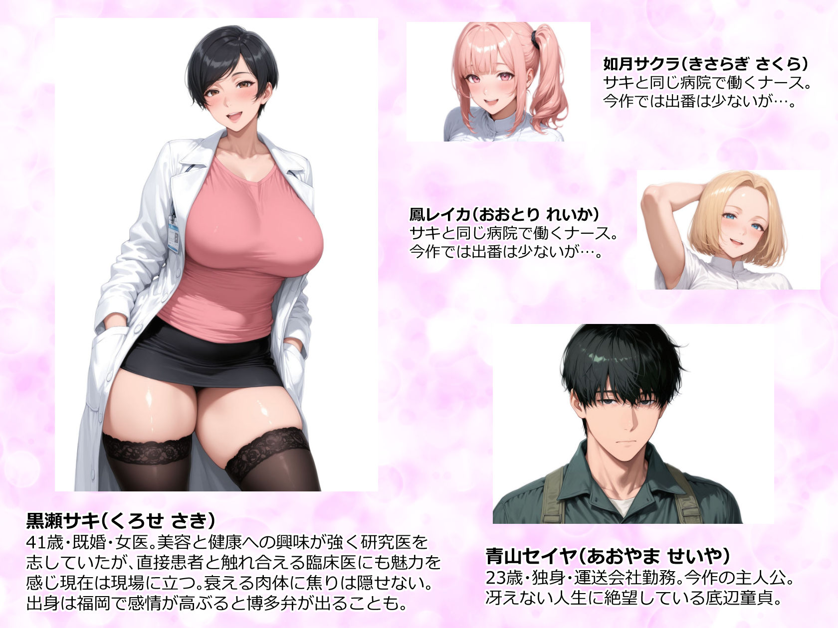 【精液が最強の美容薬の世界】 SSSレア精液で人生逆転！むちむち人妻女医の特別検診 無料サンプル画像1