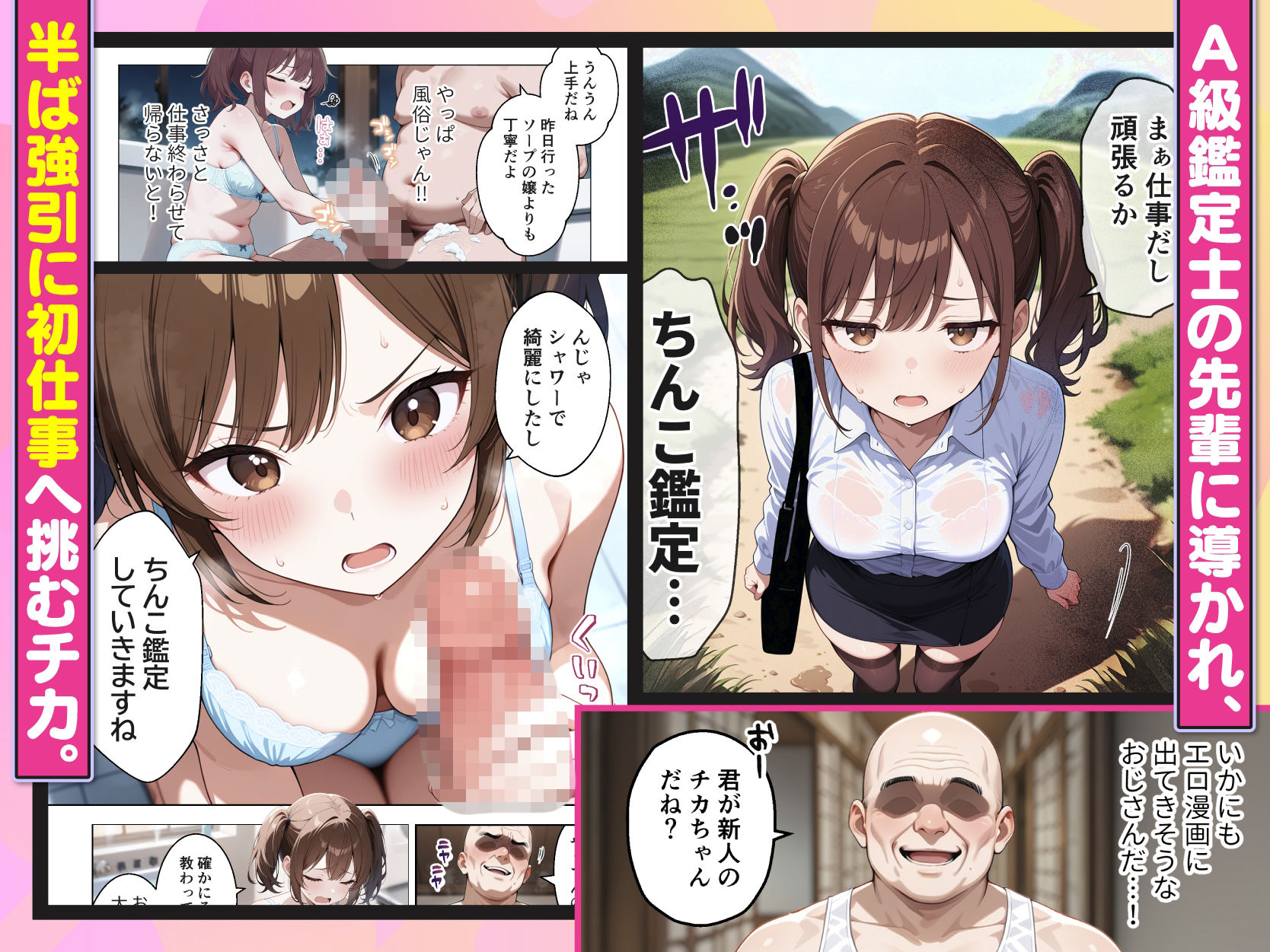 ちんこ鑑定士 〜 崎守チカ（22） の鑑定記録 〜 無料サンプル画像3